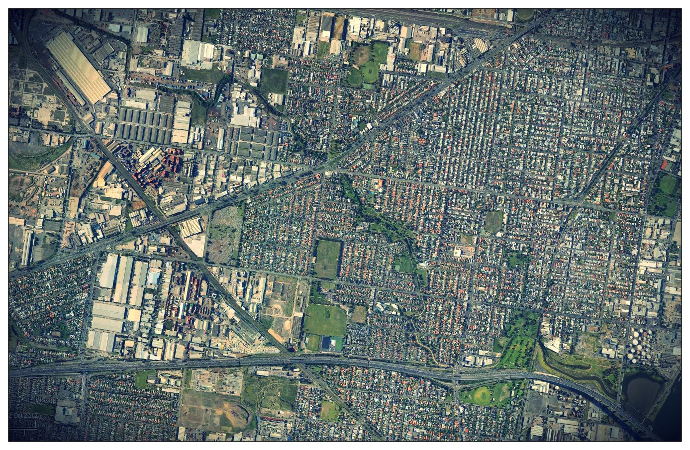 Map of Stony Ck 2012